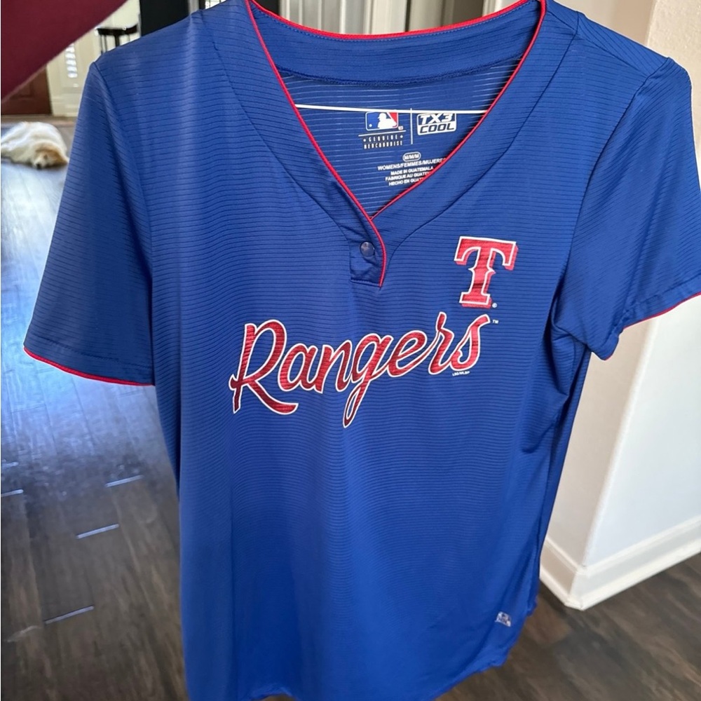 Texas Rangers Women’s Jersey- M